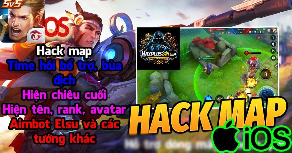 Hack Map Aimbot Liên Quân IOS