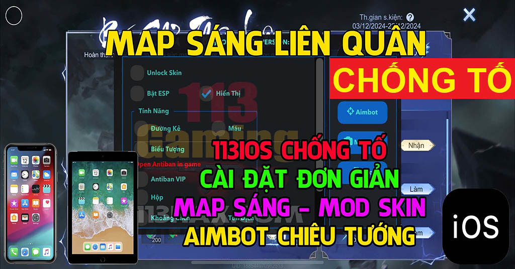 HaxPlus24H IOS Liên Quân
