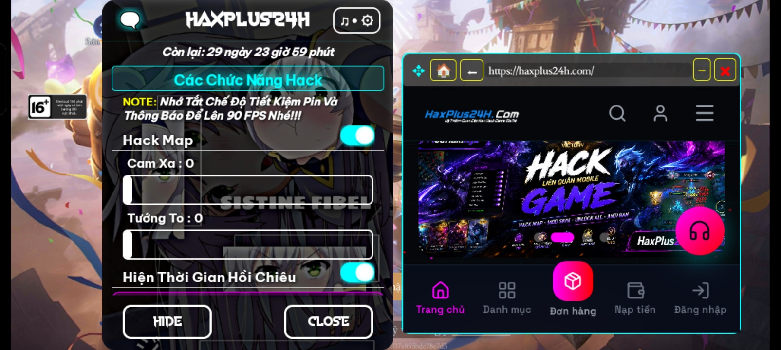 BẢN HAXPLUS24H ĐỘC QUYỀN CỰC XỊN